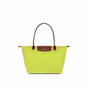 NWT Longchamp Large Le Pliage Handbag in Citron